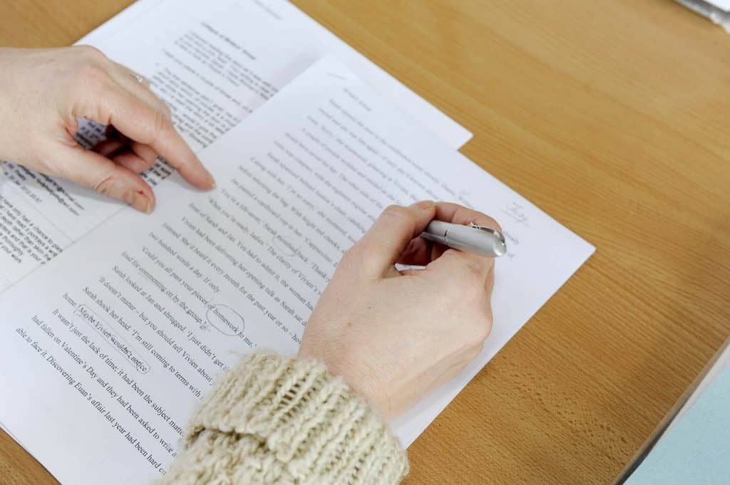 Manuscript Paper Editing